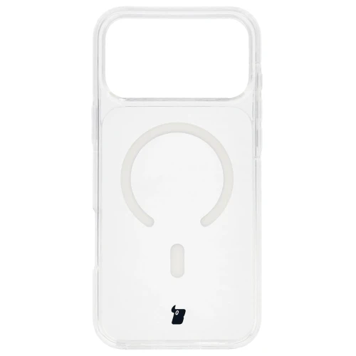 Etui z pierścieniem magnetycznym Bizon Case CrystalO do iPhone 18 Pro Max / 17 Pro Max, przezroczyste (2/7)