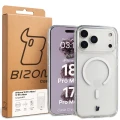 Etui z pierścieniem magnetycznym Bizon Case CrystalO do iPhone 18 Pro Max / 17 Pro Max, przezroczyste (7/7)