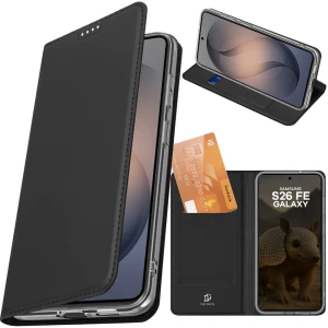 Etui z klapką Dux Ducis Skin Pro do Galaxy S26 FE, czarne
