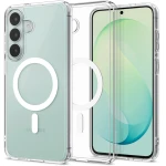 Etui Spigen Ultra Hybrid Mag do MagSafe do Galaxy S26 FE, przezroczysto-białe