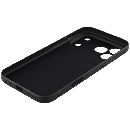 Etui Bizon Case Łupka do iPhone 18 Pro Max, czarne (3/6)