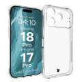 Elastyczne etui + 2x szkło hartowane Bizon Case Clear Pack do iPhone 18 Pro / 17 Pro (3/9)