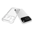 Elastyczne etui + 2x szkło hartowane Bizon Case Clear Pack do iPhone 18 Pro / 17 Pro (5/9)