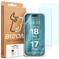 Elastyczne etui + 2x szkło hartowane Bizon Case Clear Pack do iPhone 18 Pro / 17 Pro (9/9)