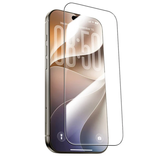 Szkło hartowane Benks Ultra Shield HD do iPhone 18 Pro, czarne (1/10)