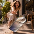 Szkło hartowane Benks Ultra Shield HD do iPhone 18 Pro, czarne (8/10)