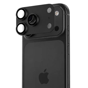 Szkło hartowane na aparat Benks OmniWarrior Metal Integrated Lens Protector do iPhone 18 Pro, czarne