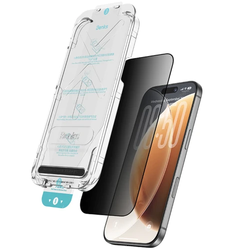 Szkło hartowane Benks OmniWarrior Anti-Drop Privacy do iPhone 18 Pro Max (1/13)
