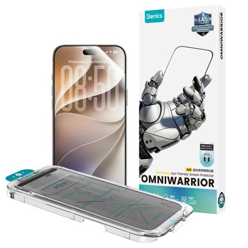 Szkło hartowane Benks OmniWarrior Anti-Drop Privacy do iPhone 18 Pro Max (13/13)