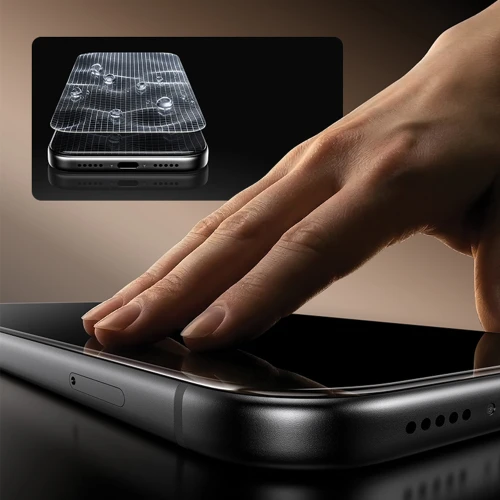 Szkło hartowane Benks OmniWarrior Anti-Drop Privacy do iPhone 18 Pro (11/13)