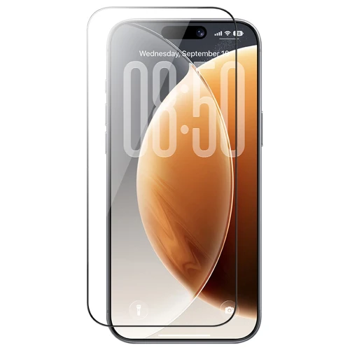 Szkło hartowane Benks OmniWarrior Anti-Drop Eye-Friendly do iPhone 18 Pro, czarne (2/12)