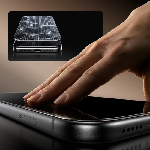 Szkło hartowane Benks OmniWarrior Anti-Drop Eye-Friendly do iPhone 18 Pro Max, czarne (10/12)