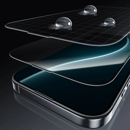 Szkło hartowane Benks Glass Warrior Sapphire Coating do iPhone 18 Pro Max, czarne (11/16)