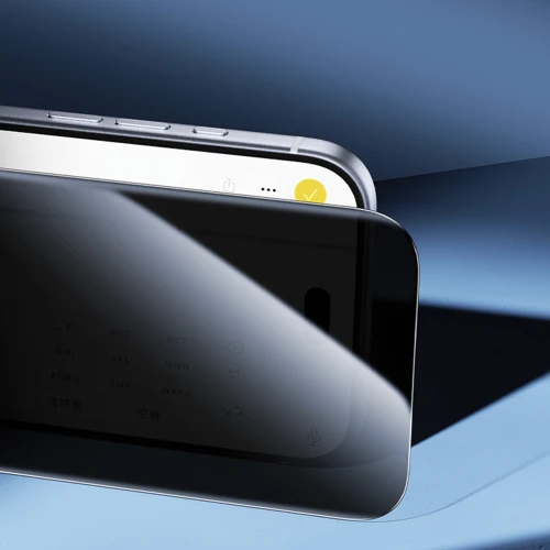Szkło hartowane Benks Glass Warrior Privacy do iPhone 18 Pro Max, czarne (7/12)