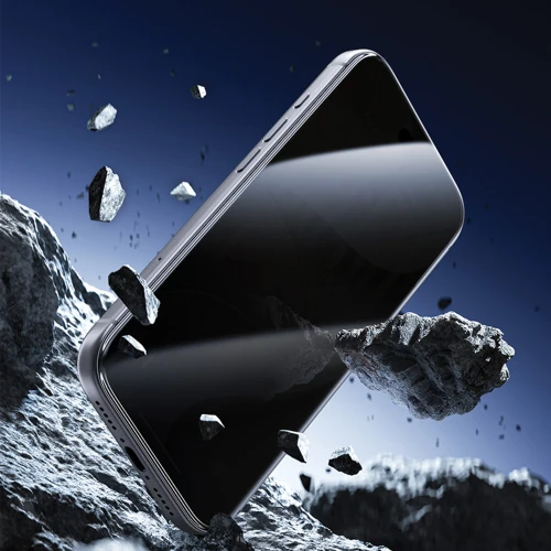 Szkło hartowane Benks Glass Warrior Privacy do iPhone 18 Pro Max, czarne (8/12)