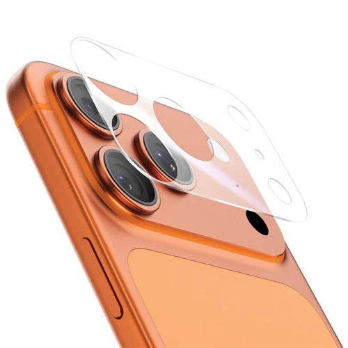 Szkło hartowane na aparat Benks Integrated Matte Lens Module Protective Lens Protector do iPhone 18 Pro, przezroczyste (3/10)