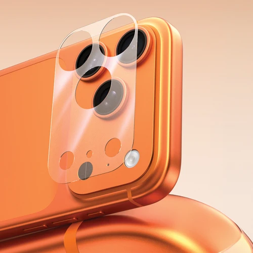Szkło hartowane na aparat Benks Integrated Matte Lens Module Protective Lens Protector do iPhone 18 Pro, przezroczyste (5/10)