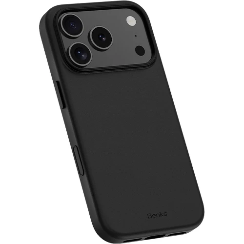 Etui Benks Magnetic Vita Pro Silicone MagSafe do iPhone 18 Pro Max, czarne (2/10)