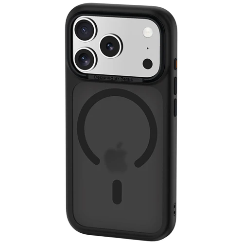 Etui Benks Magnetic Mist Metal Frame MagSafe do iPhone 18 Pro Max, czarne (3/12)