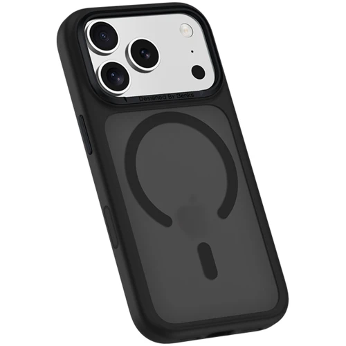 Etui Benks Magnetic Mist Metal Frame MagSafe do iPhone 18 Pro Max, czarne (4/12)
