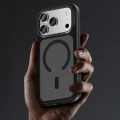 Etui Benks Magnetic Mist Metal Frame MagSafe do iPhone 18 Pro Max, czarne (5/12)