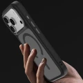 Etui Benks Magnetic Mist Metal Frame MagSafe do iPhone 18 Pro Max, czarne (8/12)