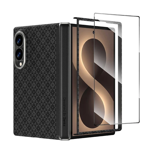 Etui Benks Magnetic Armor Grid Pro Grand Combo MagSafe do Samsung Galaxy Z Fold 8, czarne (1/13)