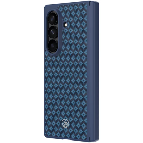Etui Benks Magnetic Armor Grid Pro Grand Combo MagSafe do Samsung Galaxy Z Fold 8 Ultra, niebieskie (4/14)