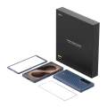 Etui Benks Magnetic Armor Grid Pro Grand Combo MagSafe do Samsung Galaxy Z Fold 8 Ultra, niebieskie (14/14)
