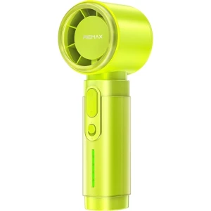 OUTLET: Wiatrak podręczny, wentylator, wiatraczek Remax Handheld Fan RS-SF23, zielony