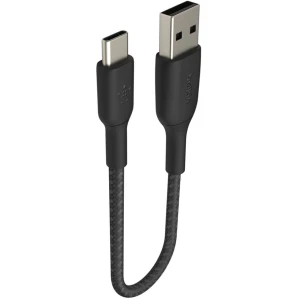 OUTLET: Kabel Belkin Boost Charge Braided do Android Auto USB-A do USB-C 15W 15cm, czarny