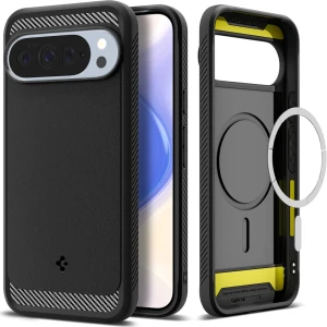 OUTLET: Etui Spigen Rugged Armor Mag do MagSafe do Google Pixel 10 Pro XL, czarne