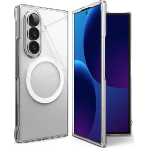 OUTLET: Etui Ringke Slim Magnetic do MagSafe do Galaxy Z Fold8 Ultra, przezroczysto-białe