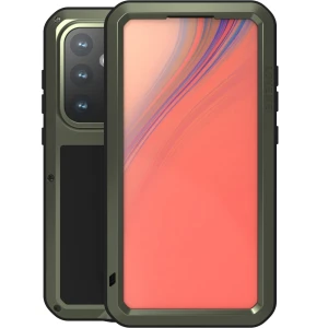 OUTLET: Etui pancerne + szkło LOVE MEI Powerful do Galaxy S24 FE, zielone