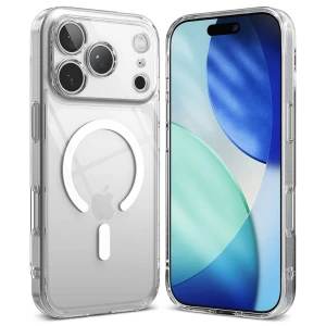 OUTLET: Etui Ringke Fusion Magnetic do iPhone 17 Pro, przezroczyste