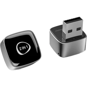 OUTLET: Bezprzewodowy adapter CarPlay / Android Auto, XENSO M5 5.0 USB-A + USB-C