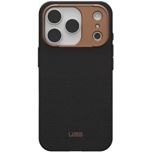 OUTLET: Etui pancerne Urban Armor Gear UAG Fibr Armr MagSafe do iPhone 17 Pro, czarno-brązowe
