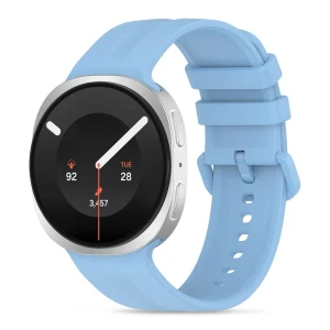 OUTLET: Pasek Tech-Protect Silicone Evo do Samsung Galaxy Watch 9 40 mm / 44 mm / 8 40 mm / 44 mm / 8 Classic 46 mm, błękitny