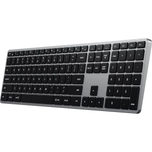 OUTLET: Klawiatura membranowa z układem numerycznym, Satechi Slim X3, Bluetooth 5.0 + USB-C, szara