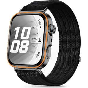 OUTLET: Pasek Tech-Protect Nylon do Huawei Watch Fit 5 / 5 Pro / 4 / 4 Pro / 3,  czarny