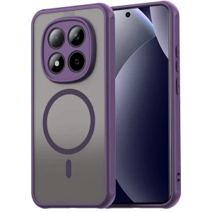 OUTLET: Etui Techsuit HaloFrost II MagSafe do Xiaomi Redmi Note 15 Pro 5G, fioletowe
