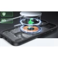 Etui Torras Guardian-Mag do MagSafe do iPhone 17, przydymione z czarną ramką