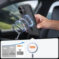 Etui Torras Guardian-Mag do MagSafe do iPhone 17, przydymione z czarną ramką