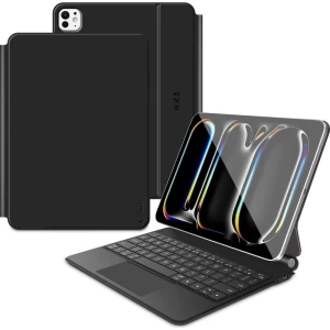 OUTLET: Etui z klawiaturą Tech Protect Smartcase Magnetic do iPad Pro 13" M5 2025 / M4 2024, czarne
