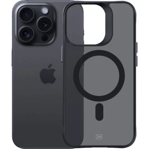 OUTLET: Etui 3mk Smoke MagCase do MagSafe do iPhone 15 Pro, czarne 