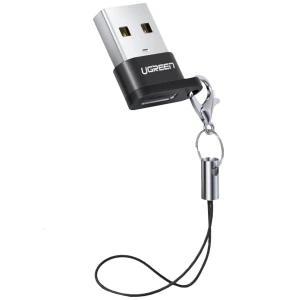 OUTLET: Adapter przejściówka z USB-C na USB-A Ugreen, czarny