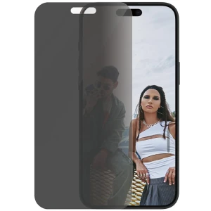 OUTLET: Szkło prywatyzujące z aplikatorem Safe by PanzerGlass Ultra-Wide Fit Privacy + EasyAligner do iPhone 16 Pro Max