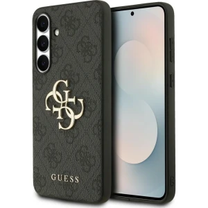 OUTLET: Etui Guess Hardcase 4G Big 4G Classic Logo do Galaxy S25 FE, czarna ze złotymi elementami