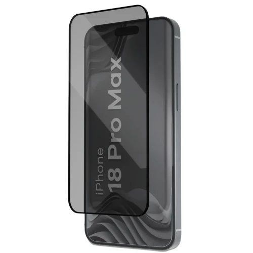 Szkło prywatyzujące z ramką aplikacyjną Bizon Glass Aplikator Shadow do iPhone 18 Pro Max, 2 zestawy (3/7)