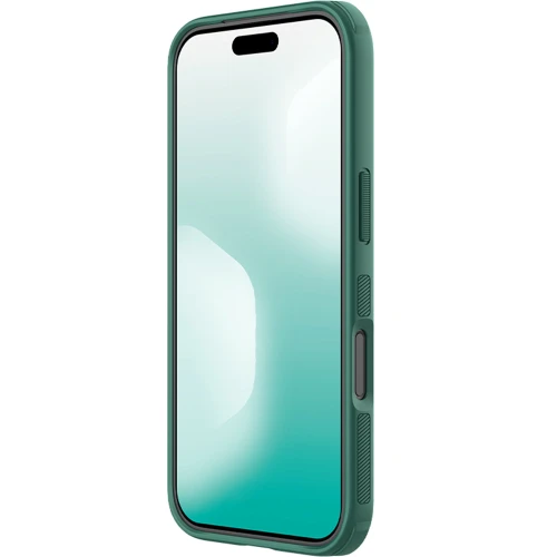 Etui Nillkin Super Frosted Shield Pro do iPhone 18 Pro / 17 Pro, ciemnozielone (4/6)